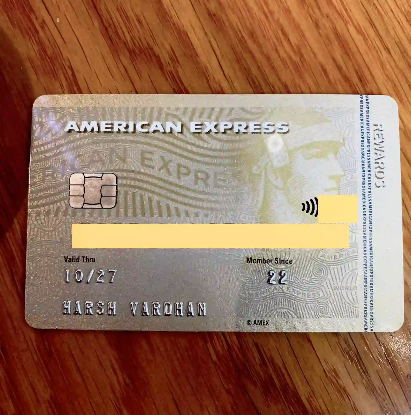 Amex card