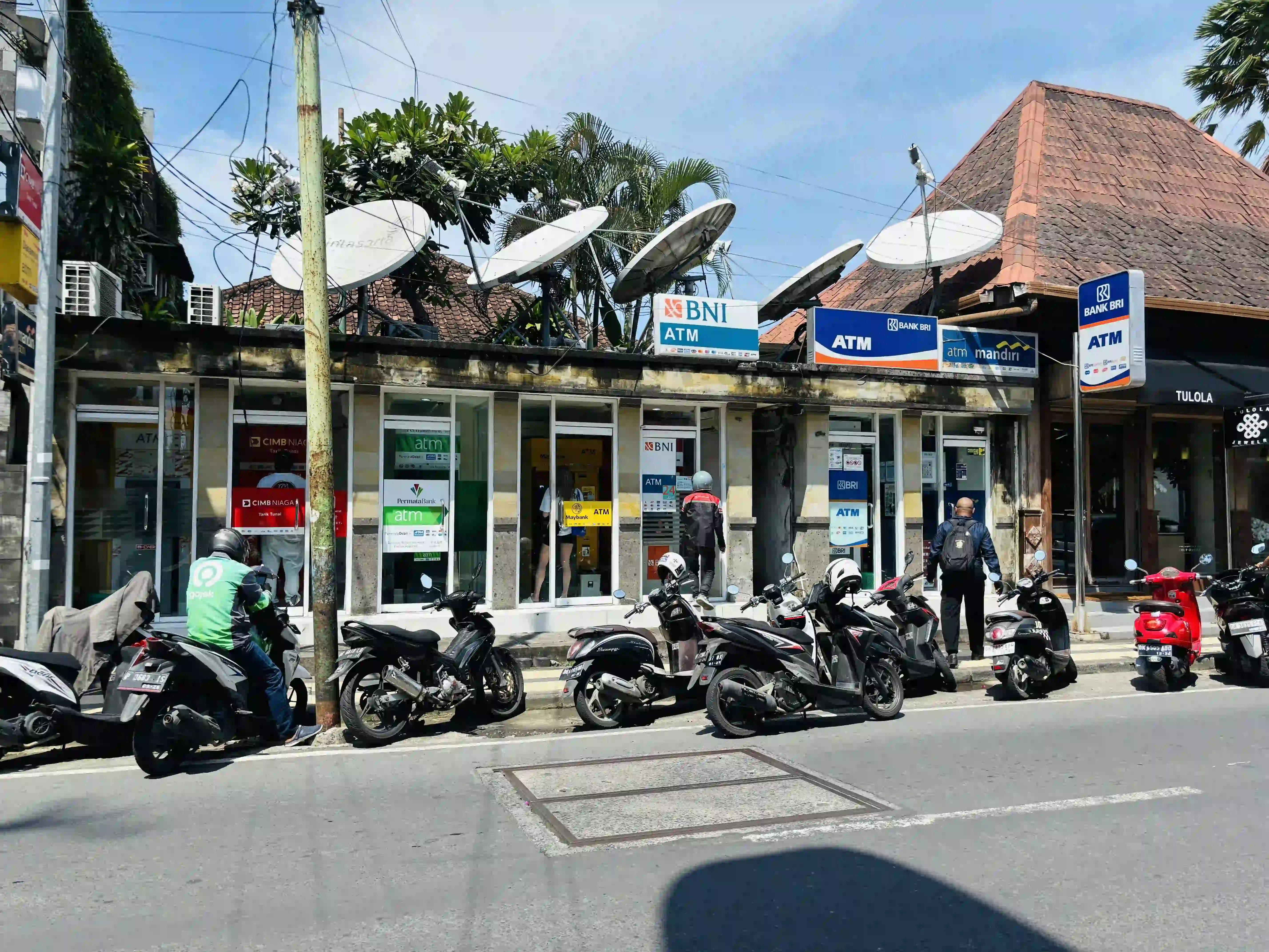 ATMs at Raya Seminyak, Bali